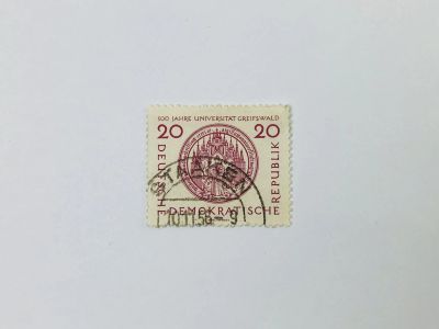 Лот: 23594032. Фото: 1. Грайфсвальдский университет. Наука... Марки