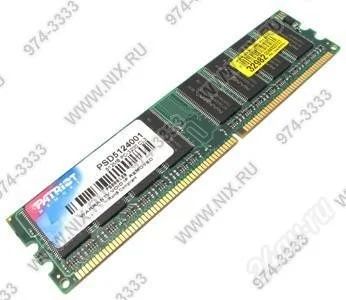 Лот: 738625. Фото: 1. Patriot DDR DIMM 512Mb <PC-3200... Оперативная память