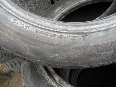 Лот: 20523964. Фото: 1. 4 шт 215-55-17 Hankook Ventus... Шины