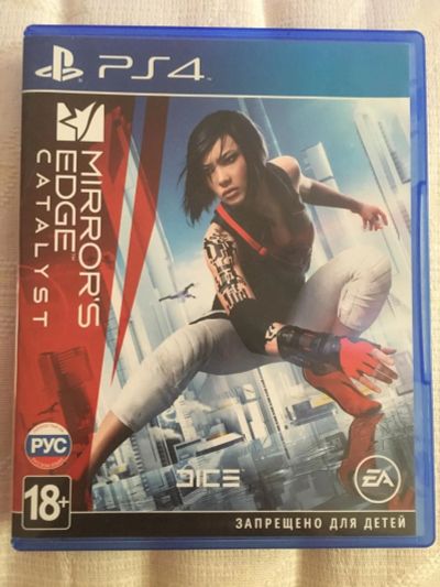 Лот: 11061138. Фото: 1. Mirrors edge catalyst ps4. Игры для консолей