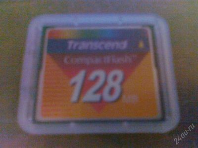 Лот: 2400488. Фото: 1. Карта памяти Transcend CompactFlash... Карты памяти