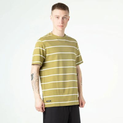 Лот: 22730202. Фото: 1. Мужская футболка Streetbeat Striped... Топы, майки