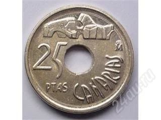 Лот: 145924. Фото: 1. Испания. 25 песет 1994г. Юбилейная... Европа