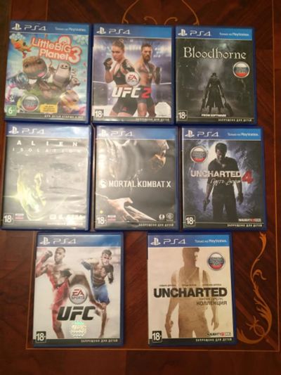 Лот: 11262809. Фото: 1. Ufc uncharted alien mortal kombat... Другое (компьютерные игры, игровые аккаунты, по)