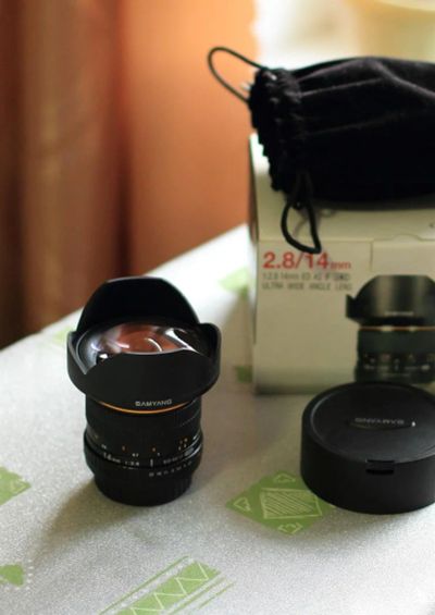 Лот: 3815792. Фото: 1. Samyang 2.8/14 mm ED AS IF. Объективы
