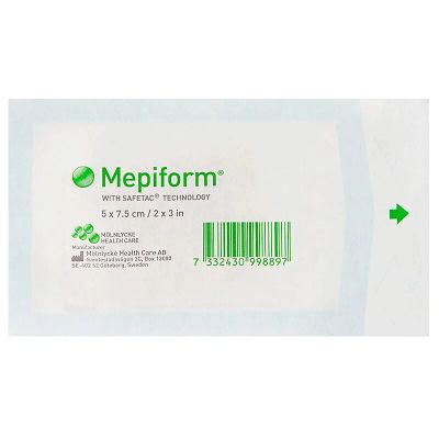 Лот: 24621323. Фото: 1. Повязка Мепиформ 5cм х 7,5 см... Лекарства