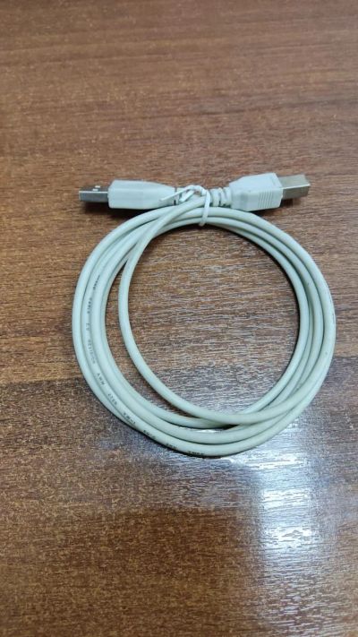 Лот: 21786594. Фото: 1. Шнур для принтера USB 2m Gembrig. Шнуры, кабели, разъёмы