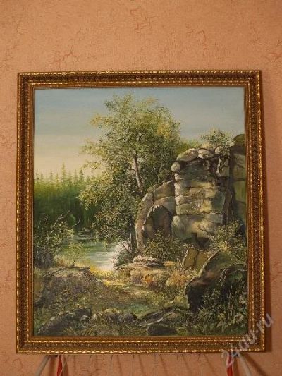 Лот: 157485. Фото: 1. Картина (масло,холст). Произведения