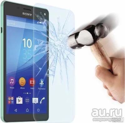 Лот: 12997540. Фото: 1. Защитное стекло Sony Z3+ (E6553... Защитные стёкла, защитные плёнки