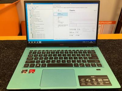 Лот: 24875550. Фото: 1. Б\У ноутбук Acer Swift 3 SF314-43... Ноутбуки