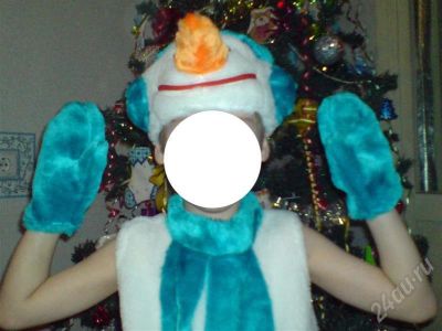 Лот: 612491. Фото: 1. костюм "снеговик". Другое (дети растут)