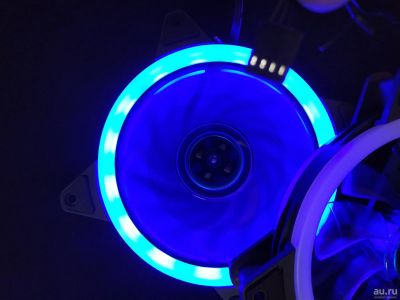 Лот: 8254115. Фото: 1. Вентилятор 4pin PWM SnowMan LED... Системы охлаждения