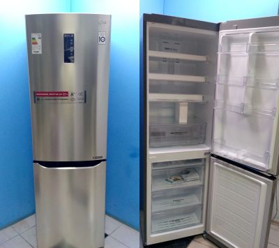 Лот: 12538335. Фото: 1. Холодильник LG GA-B429 SAQZ(Новый... Холодильники, морозильные камеры