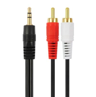 Лот: 25030796. Фото: 1. Шнур 2RCA шт. - шт.3,5мм VIXION... Дата-кабели, переходники