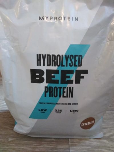 Лот: 11623033. Фото: 1. Говяжий протеин Myprotein, гидролизат... Спортивное питание, витамины