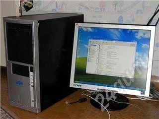Лот: 354174. Фото: 1. Системник + LCD 17". Компьютеры в сборе