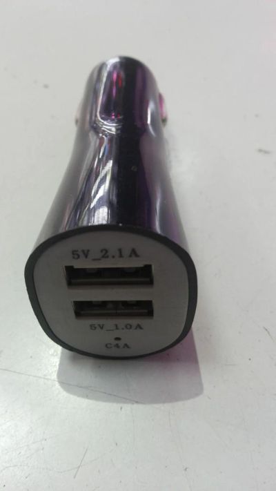 Лот: 6932634. Фото: 1. USB автозарядка12V 1- 2.1А на... Электроприборы