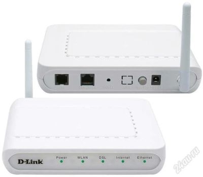 Лот: 2864934. Фото: 1. ADSL роутер Wi-fi D-Link DSL-2600U. Проводные модемы