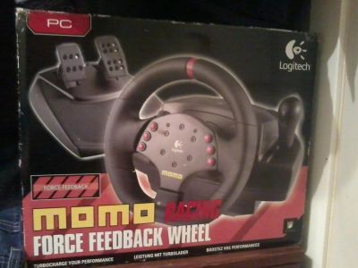 Лот: 3729612. Фото: 1. игровой руль momo racing force... Рули, джойстики