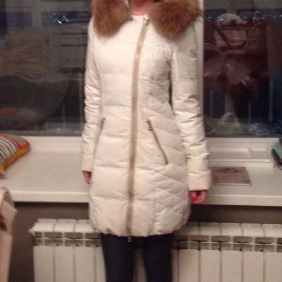 Лот: 6478716. Фото: 1. пуховик 42 кожзам. Верхняя одежда