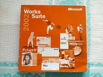 Лот: 25374000. Фото: 1. Microsoft Works Suite 2002 (в... Офисные и специальные (CADы)