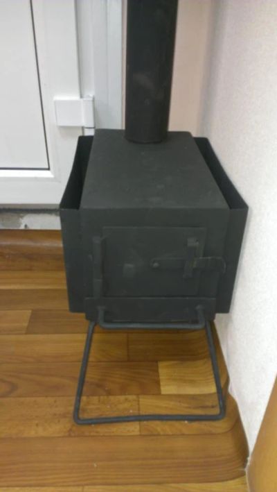 Лот: 9894469. Фото: 1. Печь "буржуйка" для зимней палатки... Мангалы, грили, коптильни