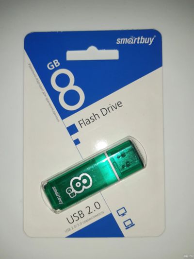 Лот: 15876517. Фото: 1. Флешка USB 8 Gb Smart Buy . Новая... USB-флеш карты