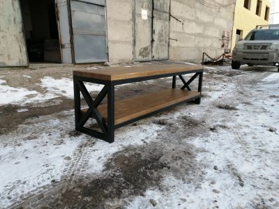 Лот: 18379124. Фото: 1. Тв тумба лофт. Тумбы
