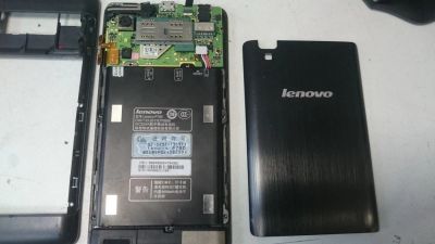 Лот: 11758732. Фото: 1. Смартфон Lenovo P780 4GB неисправен. Микросхемы и платы