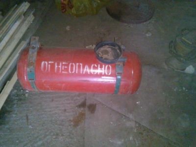 Лот: 8833454. Фото: 1. Газовый балон. Ёмкости для топлива, канистры