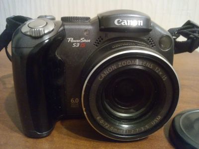 Лот: 14485502. Фото: 1. Фотоаппарат Canon PowerShot S3... Цифровые зеркальные