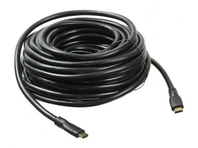 Лот: 21361418. Фото: 1. Кабель Buro HDMI 2.0 GOLD, 20м. Шнуры, кабели, разъёмы