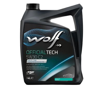 Лот: 16495056. Фото: 1. Масло WOLF OFFICIALTECH 5W30 C2... Масла, жидкости