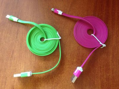 Лот: 4448797. Фото: 1. USB-кабель Iphone 5/ipod 5/ipad... Дата-кабели, переходники