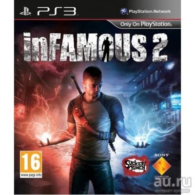 Лот: 9767042. Фото: 1. inFamous 2/ Дурная Репутация 2... Игры для консолей