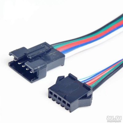 Лот: 13398958. Фото: 1. JST SM Разъемы 5Pin с проводами. Разъёмы
