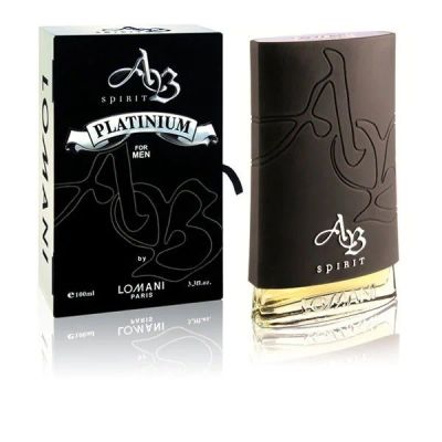 Лот: 12250288. Фото: 1. Lomani men Ab Spirit Platinium... Мужская парфюмерия