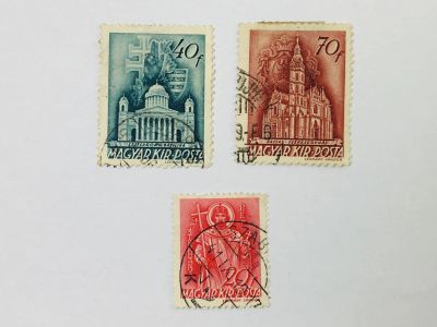 Лот: 23593686. Фото: 1. Церковь в Венгрии. Иштван I Святой... Марки