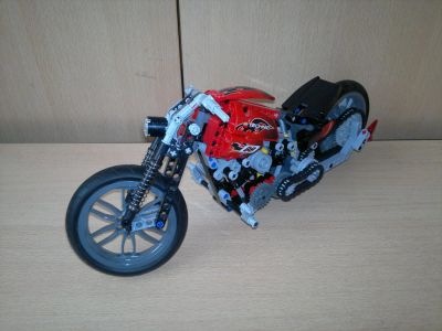 Лот: 9001975. Фото: 1. Лего Lego Technic 8051 Мотоцикл... Конструкторы