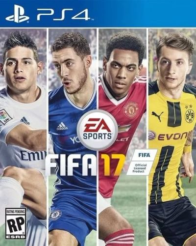 Лот: 13350457. Фото: 1. FIFA 17 [PS4, русская версия... Игры для консолей