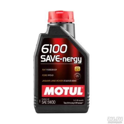 Лот: 18196394. Фото: 1. Motul 6100 SAVE-NERGY 5W-30 1л. Масла, жидкости