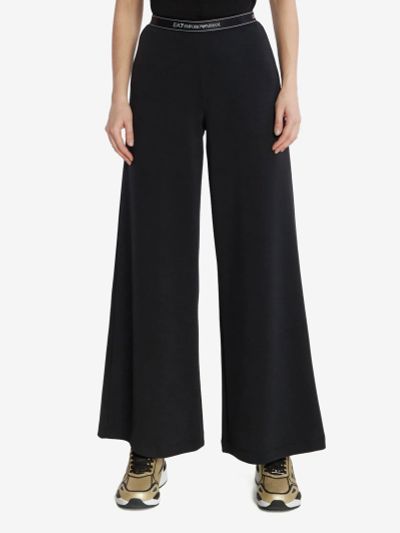 Лот: 24767127. Фото: 1. Брюки женские EA7 Trouser, Черный. Спортивные брюки, штаны