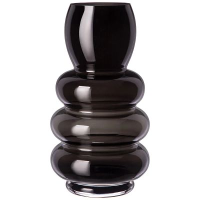 Лот: 22287972. Фото: 1. Ваза Vision grey (16х16х30 см). Вазы
