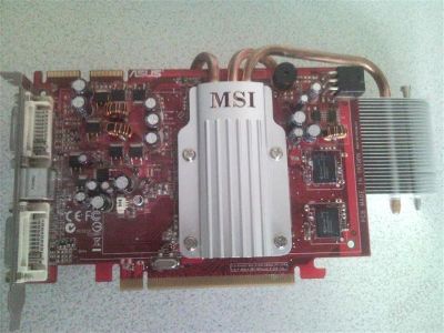 Лот: 2038977. Фото: 1. PCI-exp видеокарта Radeon X1650... Видеокарты