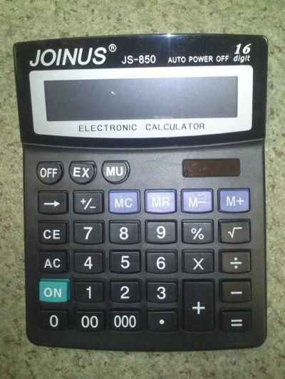 Лот: 4575794. Фото: 1. Калькулятор Electronic JS-850. Калькуляторы