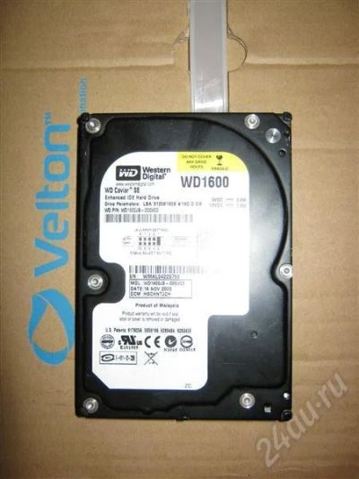 Лот: 551909. Фото: 1. Винчестер IDE 160 Gb. Жёсткие диски (HDD)