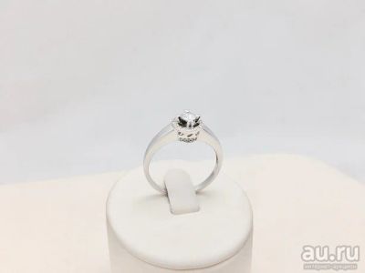 Лот: 12321245. Фото: 1. ЗОЛОТОЕ КОЛЬЦО С БРИЛЛИАНТОМ 3... Кольца, перстни