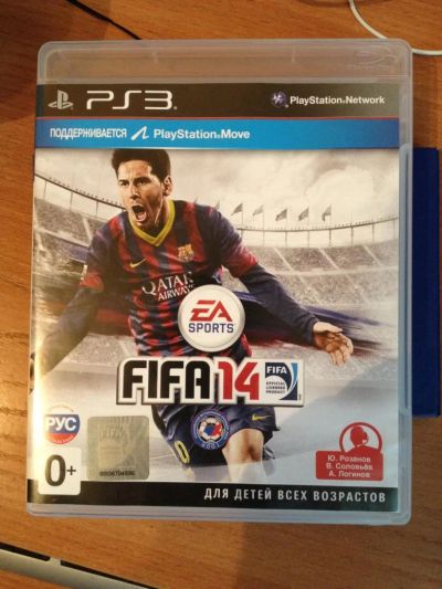 Лот: 4543085. Фото: 1. Fifa 14 ps3. Игры для консолей