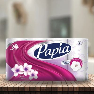 Лот: 24116886. Фото: 1. Туалетная бумага Papia, Балийский... Средства личной гигиены 