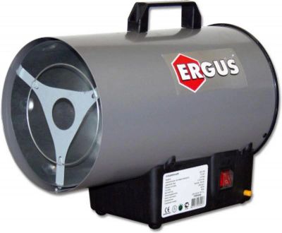 Лот: 6401068. Фото: 1. Тепловая газовая пушка ERGUS QE-15G... Обогреватели промышленные, тепловые пушки